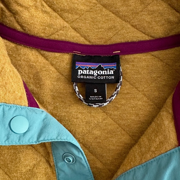 Patagonia Men's Organic Cotton Quilt Snap-T Pullover Tapenade 25371 Sz Small - Picture 2 of 12